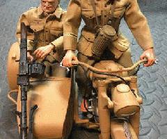 21st Century / G. I. Joe 1 / 6th WW2 Afrika Corp Sidecar