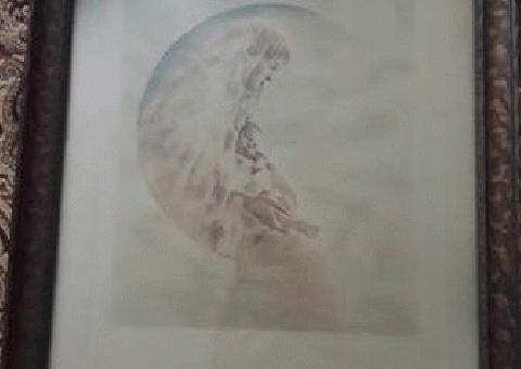 Imprimir La Luna Madonnna 1916, de los Hermanos Knaffl