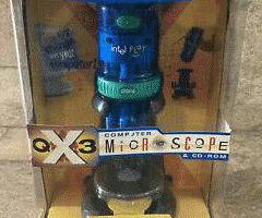 Microscopio digital azul Intel QX3