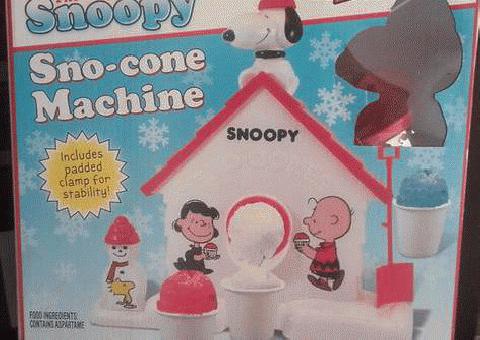 Máquina de Cono Snoopy Sno