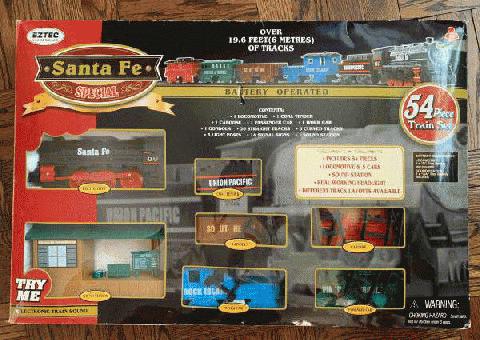 Santa Fe Special Juego de tren de 54 piezas