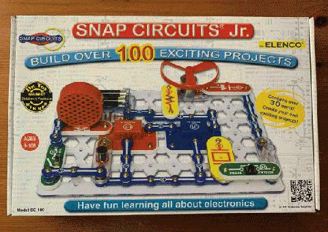 ELENCO Snap Circuits Jr. Construye más de 100 Emocionantes Proyectos de Electrónica