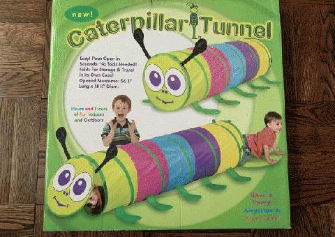 Túnel de Caterpillar para Niños