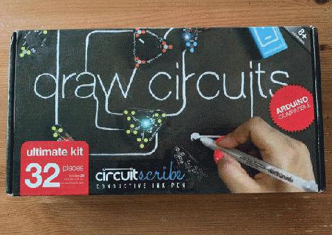 Nuevo Circuitscribe Conductive Pen Draw Circuits Ultimate Kit de 32 Piezas