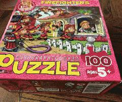 Eurographics niños puzzle bomberos ir niñas ir 100 Piezas Puzzle