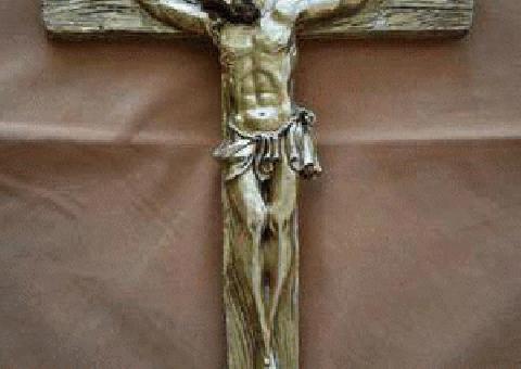  Hermoso Jesús Chist en cruz pared crucifijo