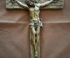  Hermoso Jesús Chist en cruz pared crucifijo